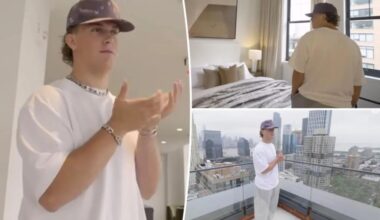 Inside Giants QB Jaxson Dart's lavish house-hunting tour