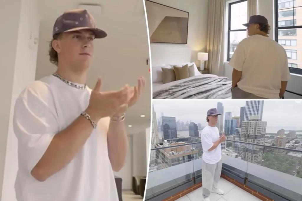 Inside Giants QB Jaxson Dart's lavish house-hunting tour