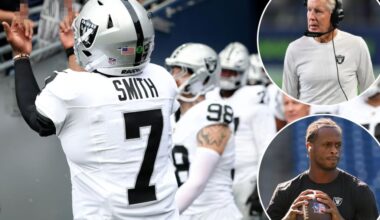 Pete Carroll defends Geno Smith after Raiders QB flips off Seahawks fan