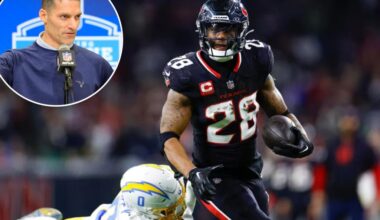 Texans GM's comments spark worries Joe Mixon could miss season