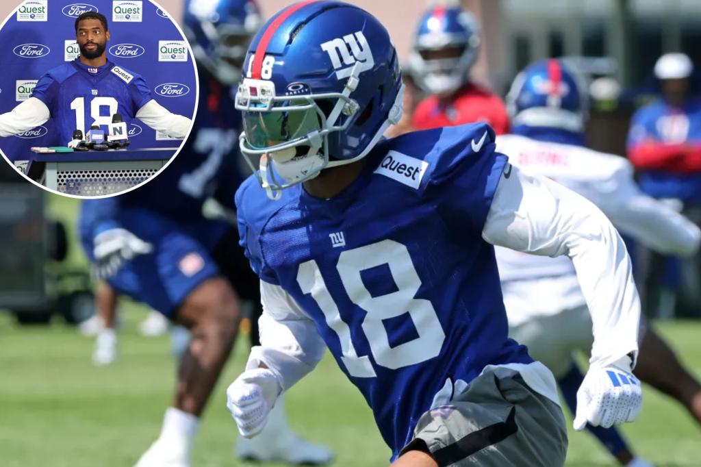 Darius Slayton's first goal is winning, not Giants' record book