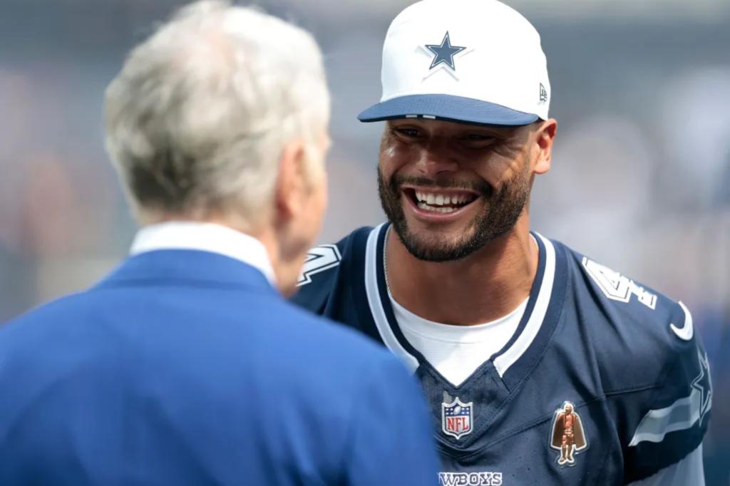 Dak Prescott caught making bold Cowboys prediction