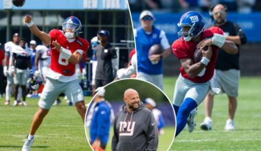 Giants' 'athletic' quarterbacks could give them a physical leg up
