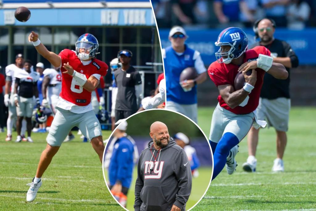 Giants' 'athletic' quarterbacks could give them a physical leg up