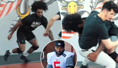 Inside Giants' Kayvon Thibodeaux taking up wrestling