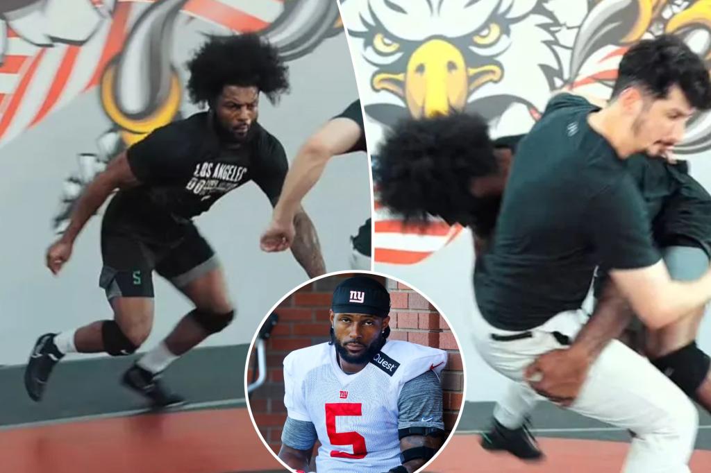 Inside Giants' Kayvon Thibodeaux taking up wrestling