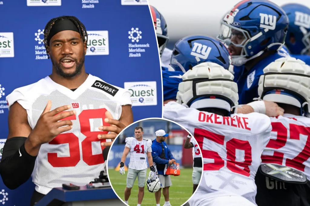 Giants' Micah McFadden, Bobby Okereke on important mission