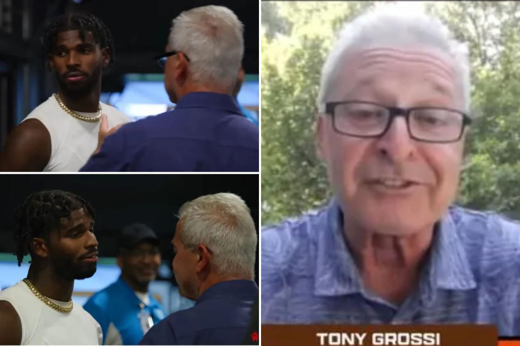 Browns reporter Tony Gossi shares his side of Shedeur Sanders confrontation