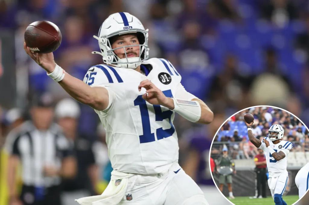 How Colts rookie QB Riley Leonard fared in preseason debut