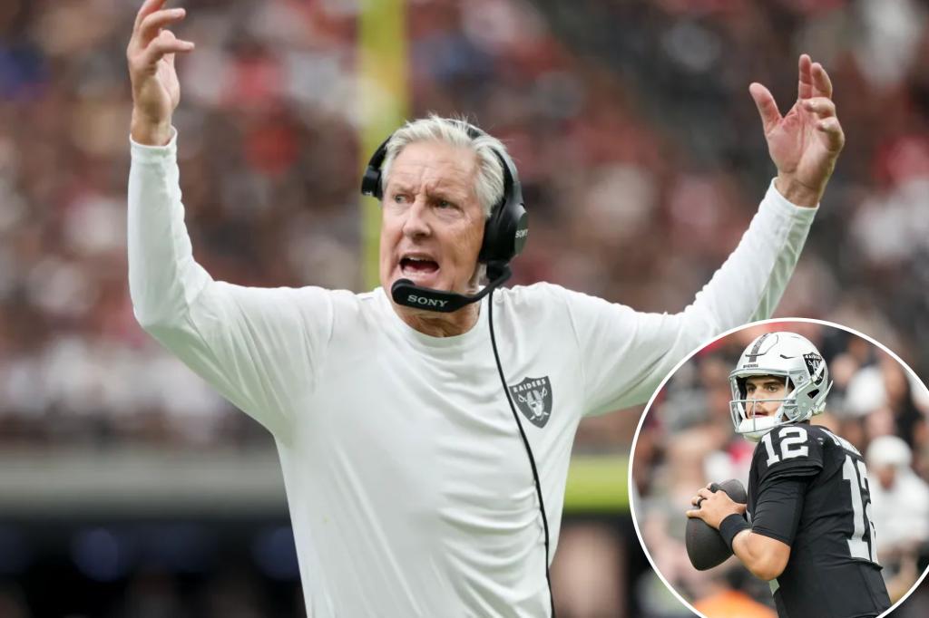 Raiders in market for 'experienced' QB after Aidan O'Connell injury