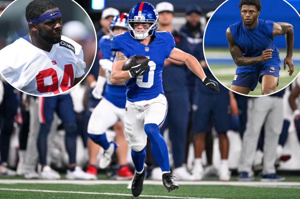 Giants' cut-down day surprises, big moves — and what comes next