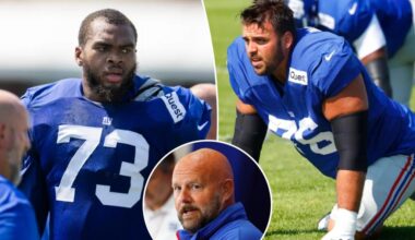 Giants primed for a new strategy on their offensive line— continuity