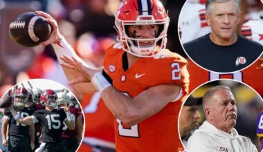 Five college football predictions, plus how playoffs will play out