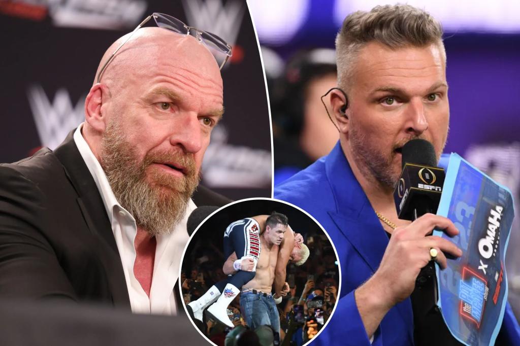 Pat McAfee goes off on 'bum ass suits at ESPN' while praising WWE deal