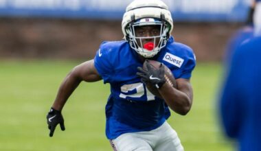 Devin Singletary showing he still belongs in Giants' running back plans