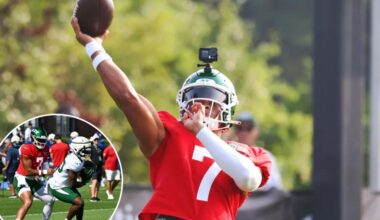 Don't panic about Jets' offense yet, even with training camp struggles