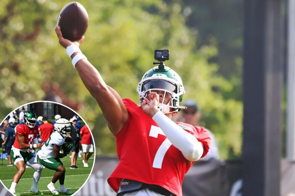 Don't panic about Jets' offense yet, even with training camp struggles