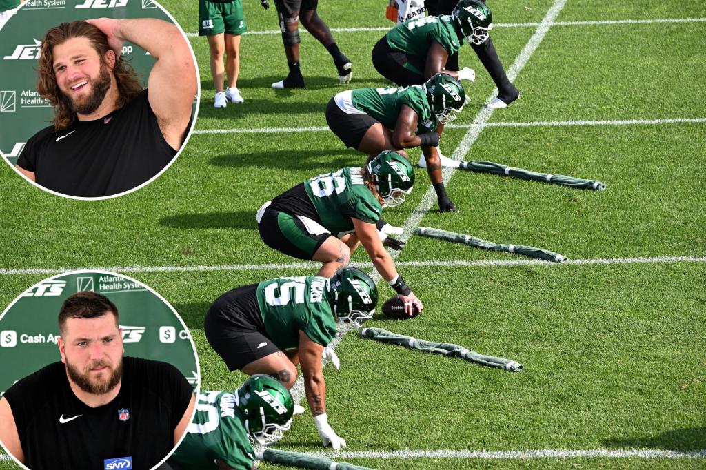 Jets' center competition breeding camaraderie in Joe Tippmann, Josh Myers