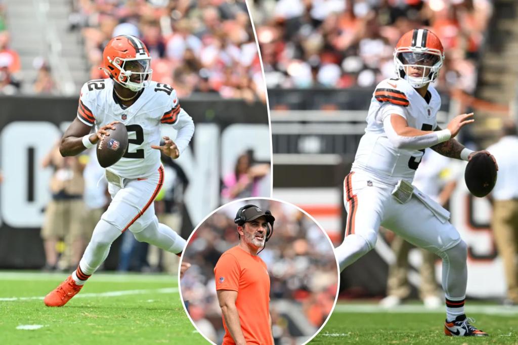 Shedeur Sanders learns his Browns QB depth chart fate