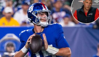 Tommy DeVito's Giants run ends as Patriots claim QB on waivers
