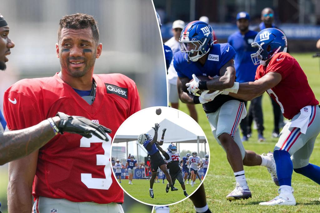 Malik Nabers, Abdul Carter and more notables at Giants camp