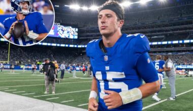 Tommy DeVito's Giants run comes to end as team releases fan favorite