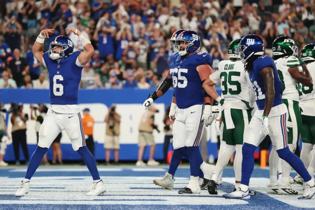 The Jaxson Dart 'aura' fueling Giants' limitless optimism