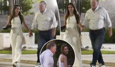 Jordon Hudson, Bill Belichick all smiles in new photos after run-in with ex