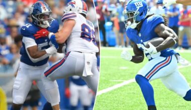 Three takeaways from Giants' preseason opener win