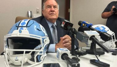 Bill Belichick exits radio show as North Carolina debut nears