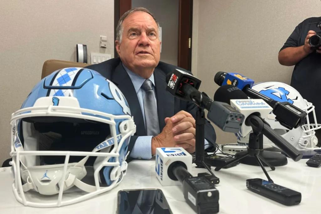 Bill Belichick exits radio show as North Carolina debut nears