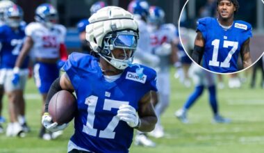 Wan'Dale Robinson vows for Giants turnaround to warrant big contract