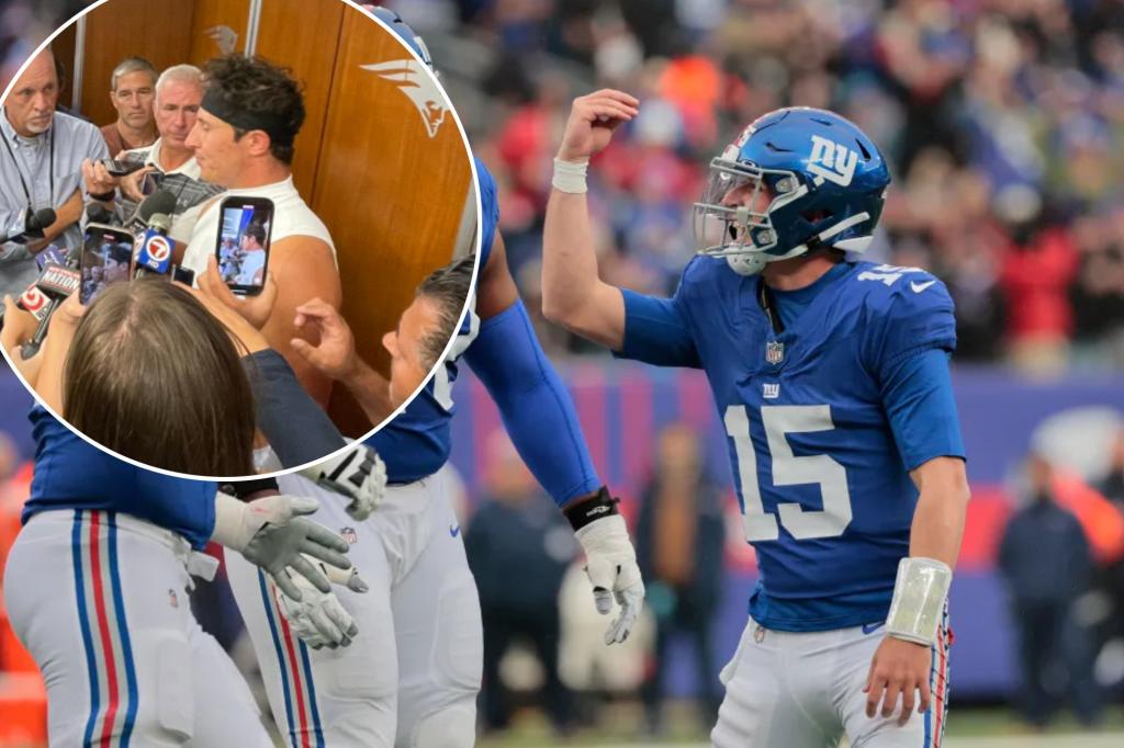 Tommy DeVito was auditioning for Patriots in Giants finale