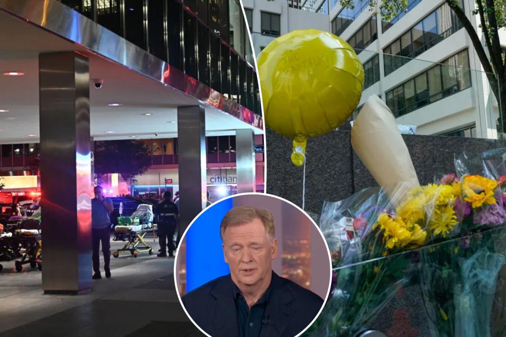 Roger Goodell opens up on 'senseless' shooting at NFL's NYC office