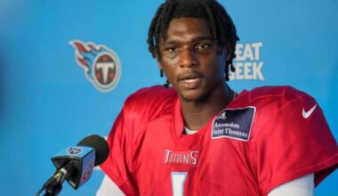 Cam Ward gives blunt assessment of 'very mid' Titans offense