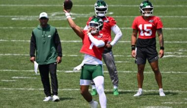 Justin Fields' perfect start evaporates into forgettable Jets camp day