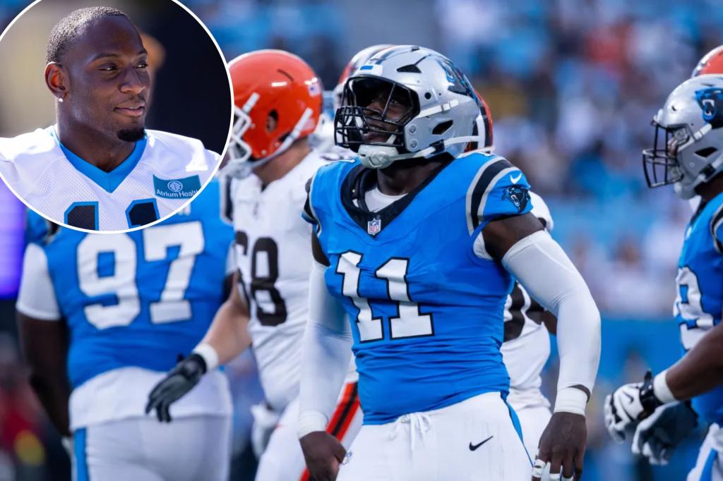 Panthers' Nic Scourton suffered collapsed lung at joint practice