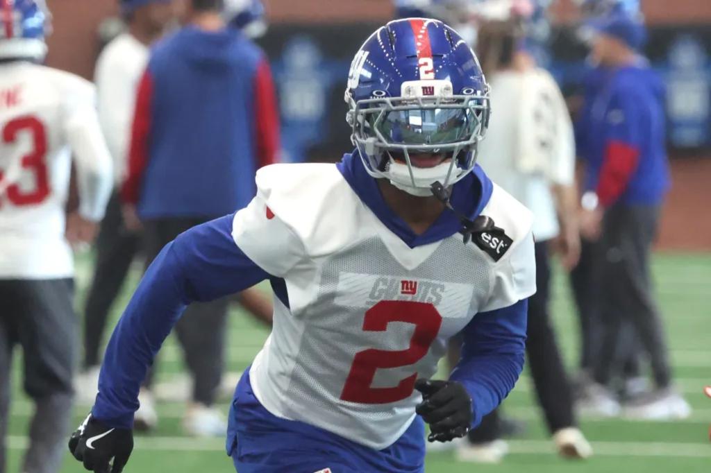 Giants' Deonte Banks starting to make push for starting CB spot