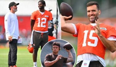 Browns reveal timetable for decision on quarterback competition