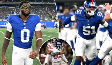 Giants pass rush has fearsome throwback feel thanks to Abdul Carter