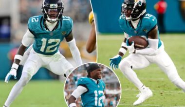 How 'nervous' Travis Hunter fared in dual-threat NFL debut