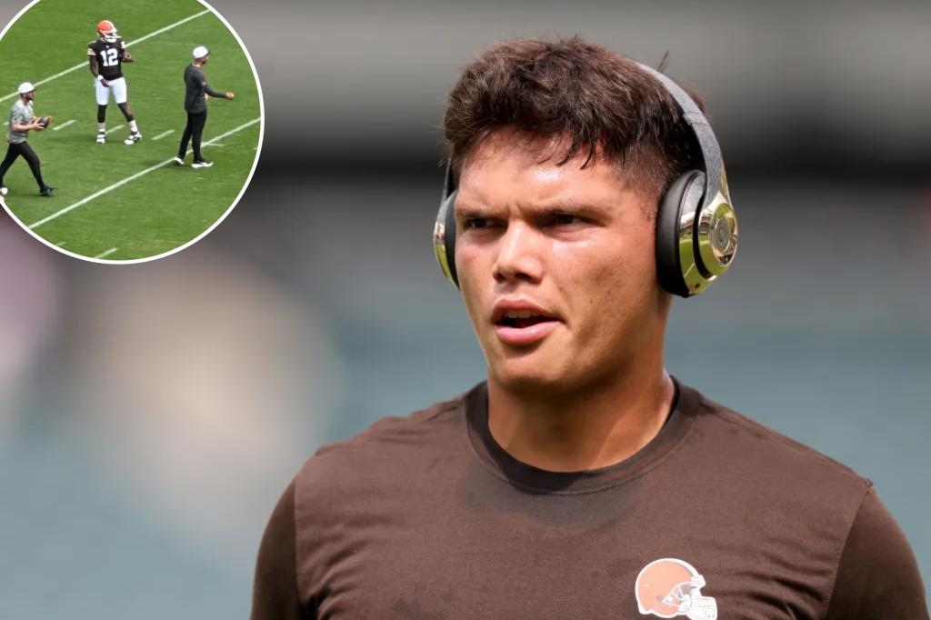 Browns turn to Dillon Gabriel as Shedeur Sanders set to miss preseason game