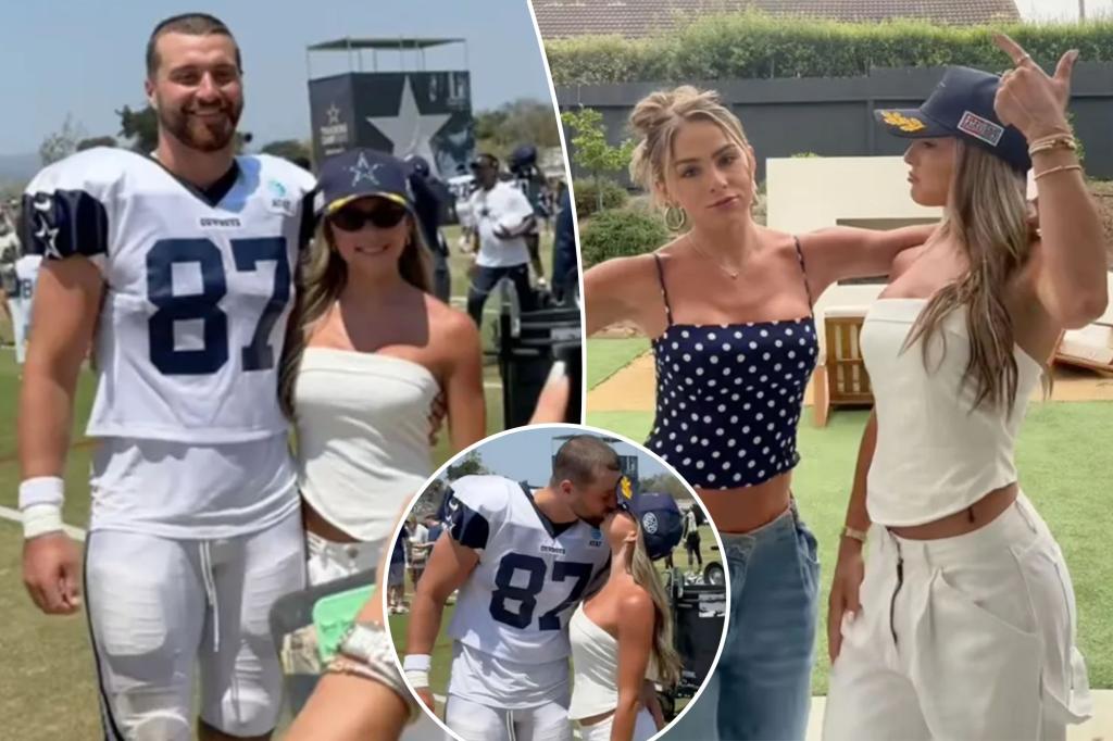 Haley Cavinder embracing 'full WAG' life with Cowboys fiancé