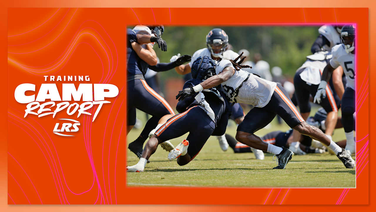 Bears training camp report: Tuesday, Aug. 5