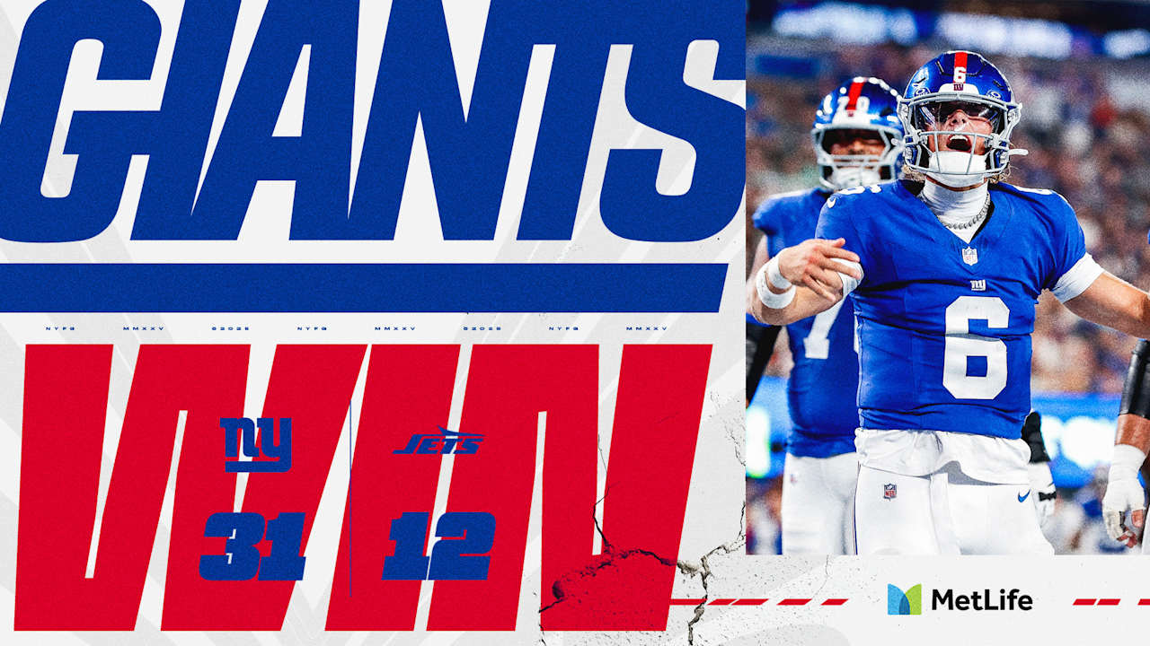 Big plays fuel Giants to 31-12 victory over Jets