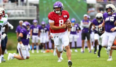 Vikings Camp Battles Continuing into Week 2 of Preseason Against Patriots