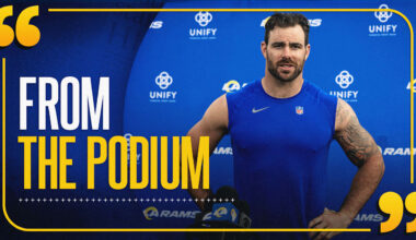 Rams head coach Sean McVay and tight end Tyler Higbee on the impact of tight end depth, training camp standouts and more