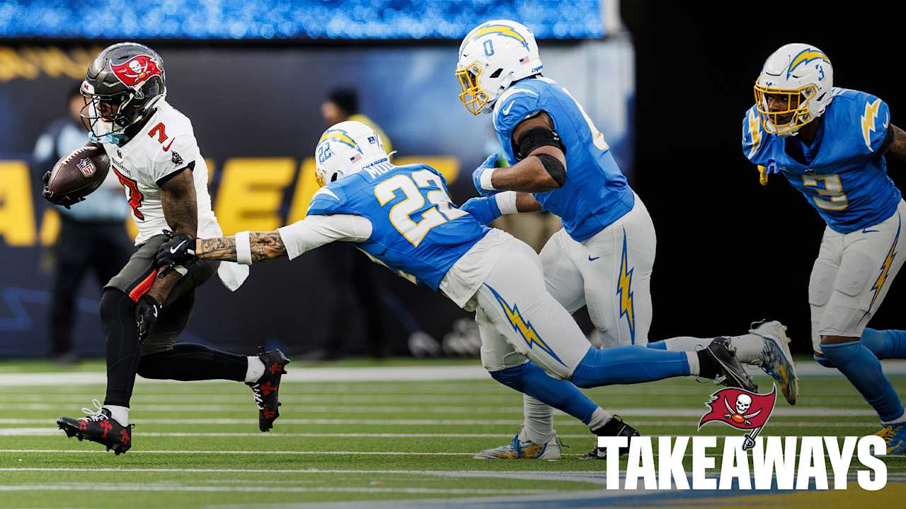 Takeaways: Buccaneers at Chargers | Week 15