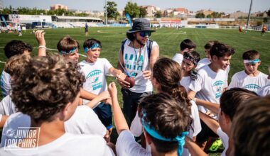 Miami Dolphins Host Junior Dolphins Flag Football Clinics for Youth and Coaches in Brazil and Spain