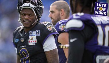 Lamar Jackson Reacts to Media Concerns About His Foot Injury